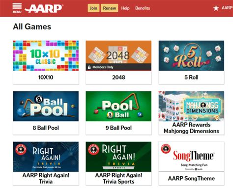 aarp games|AARP Games Center is Live! .